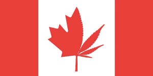 Marijuana Canadian Flag