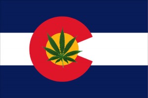 Colorado Flag Marijuana