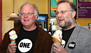 Ben Cohen and Jerry Greenfield